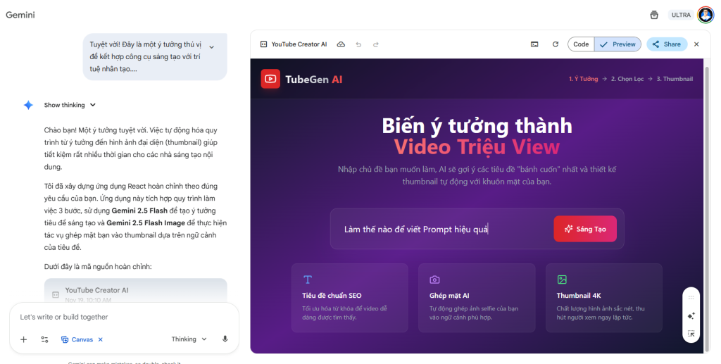 Công Cụ Google A.I Miễn Phí